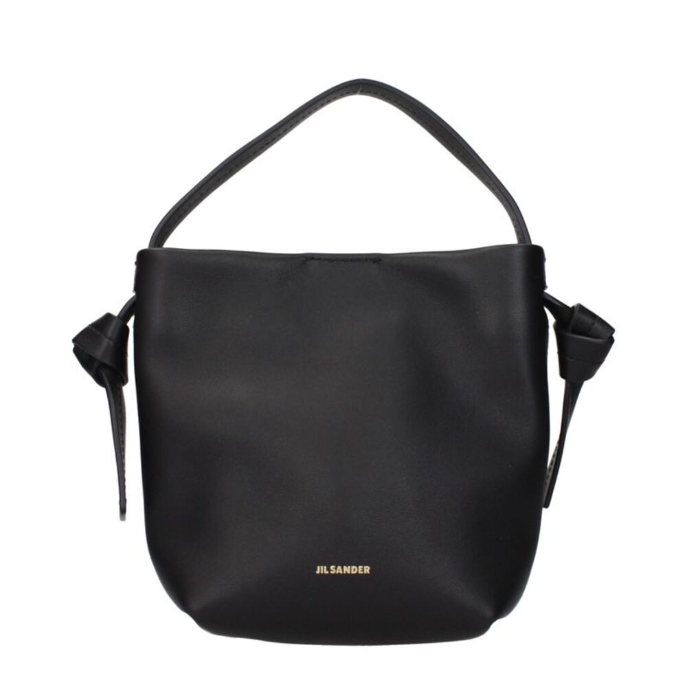 Jil Sander Black Leather Women's Handbag
